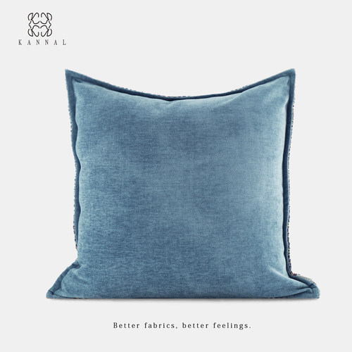 春上新Chloris高级法式小香风蓝色灰色多色靠垫样板间抱枕