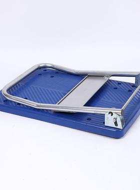 家直0销0X80560X9cm折叠塑料平板车仓库搬50X8060运车厂推拉货车