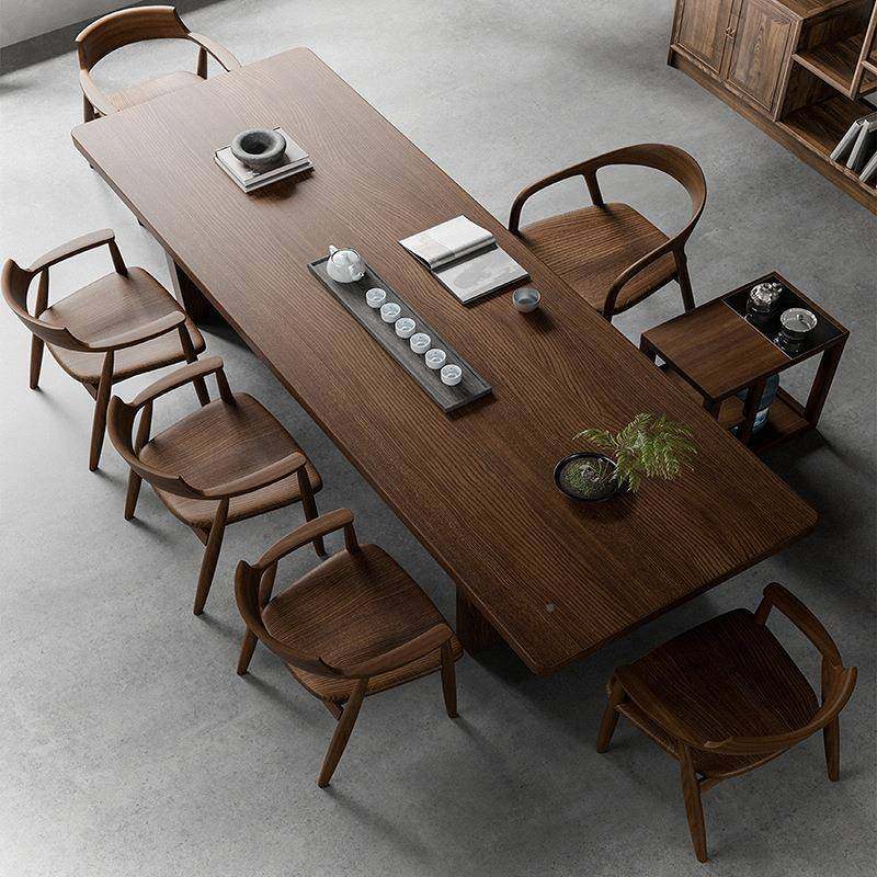 严选实木大五茶桌全套组合一桌椅板中式办茶公泡桌原木茶桌无品牌,基础建材,脚轮/万向轮,淘宝优惠券,粉丝福利购,淘宝优惠卷