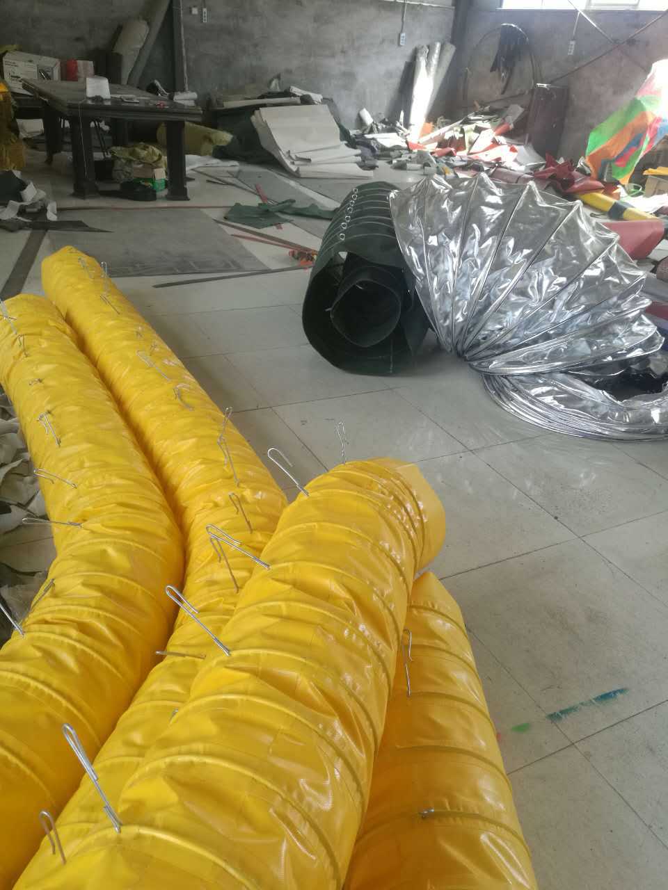 耐高温风机软连接 风机风管帆布软连接 尼龙布风管软连接