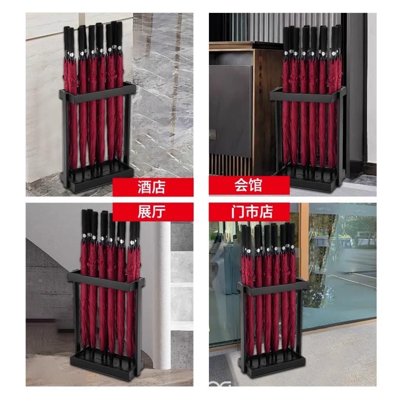 铁艺雨伞置物桶伞架用KRW酒架店大商堂雨放置架LOGO制定雨伞收纳