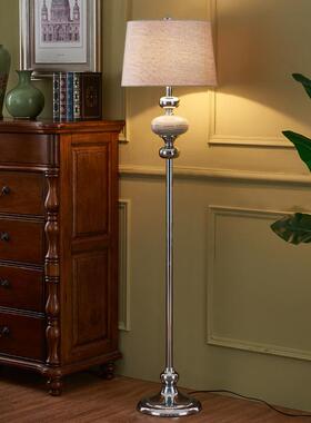 跨境新具中式落地灯客卧室厅现代简57298约温馨结婚婚地房灯成套