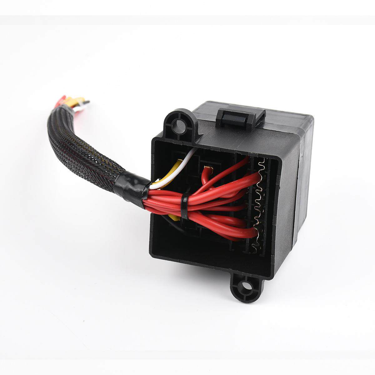 汽车电器保丝ZVI盒险汽继车保险车丝座带线保险插片盒汽摩托船用