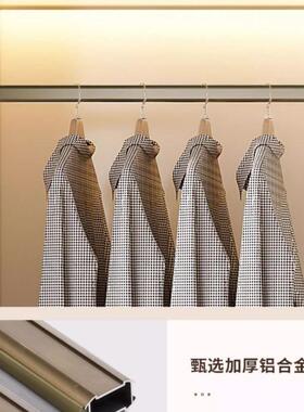 xmd卡576柏珑木E门NF级实欧松板推拉门大柜家用卧室趟衣门轻奢移