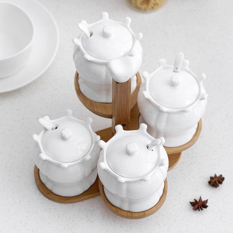瓷用调陶料壶酱油壶套醋瓶厨房陶瓷调味罐盐罐味精家A7181组合收,厨房/烹饪用具,调味瓶罐/调料研磨器,淘宝优惠券,粉丝福利购,淘宝优惠卷