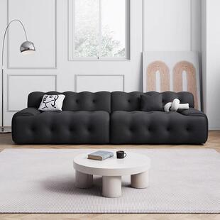 意式极简布罗奇堡艺沙发户现代简约客沙厅小沙发型设计师网红直排