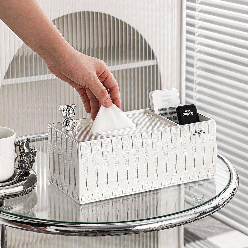 新款抽取式陶瓷简约家风纸盒个性客抽厅纸巾盒轻用奢洗脸巾收纳盒,收纳整理,纸巾盒,淘宝优惠券,粉丝福利购,淘宝优惠卷