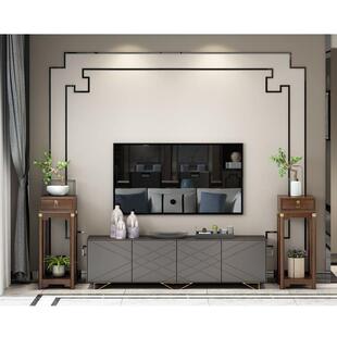 新式沙发边几角边柜架轻几奢小茶几457实木轻奢花中置