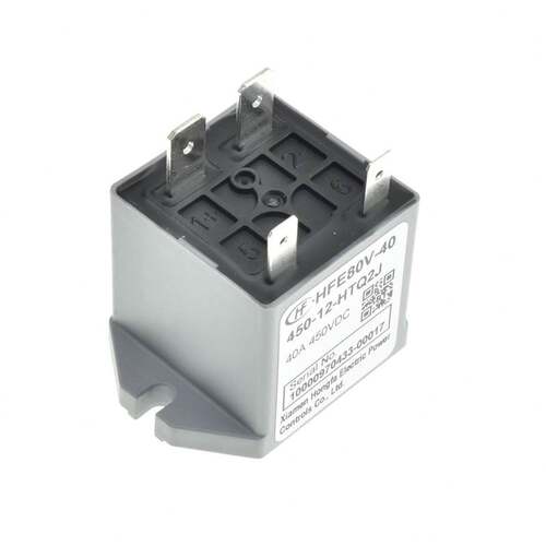 宏发继电器HFE80-40-450-12-HTQ2J 40A 450v汽车继电器 一组常开