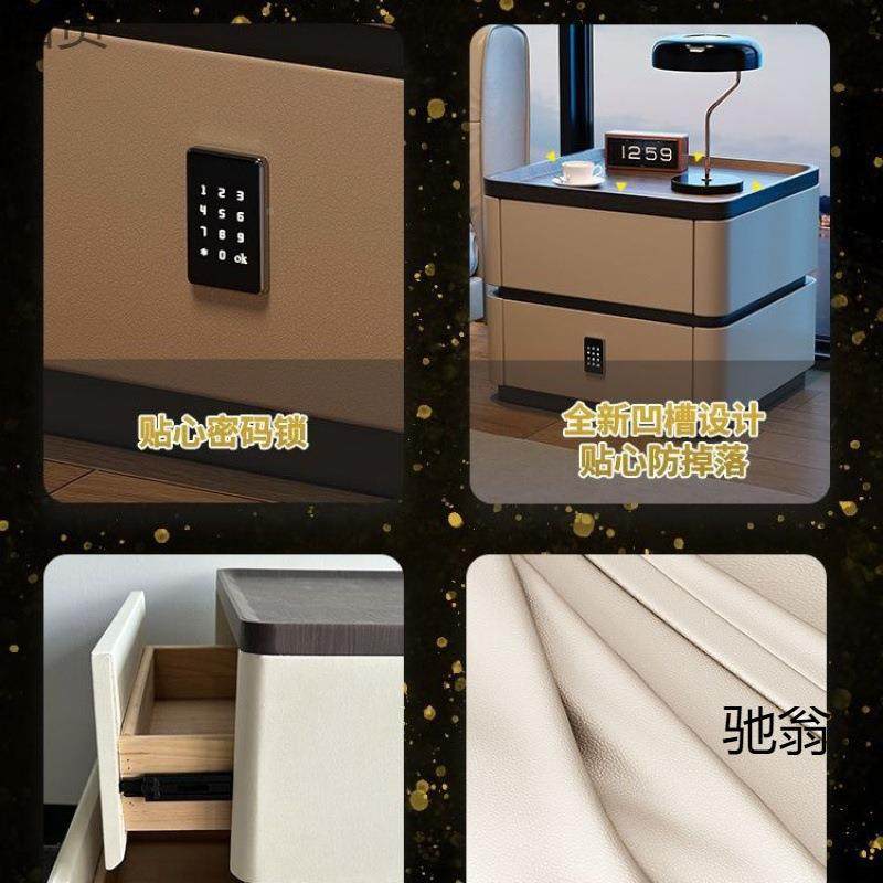 床头柜带锁现代约式极实木1意收纳简家用简轻奢卧室床边柜,玩具/童车/益智/积木/模型,其它,淘宝优惠券,粉丝福利购,淘宝优惠卷