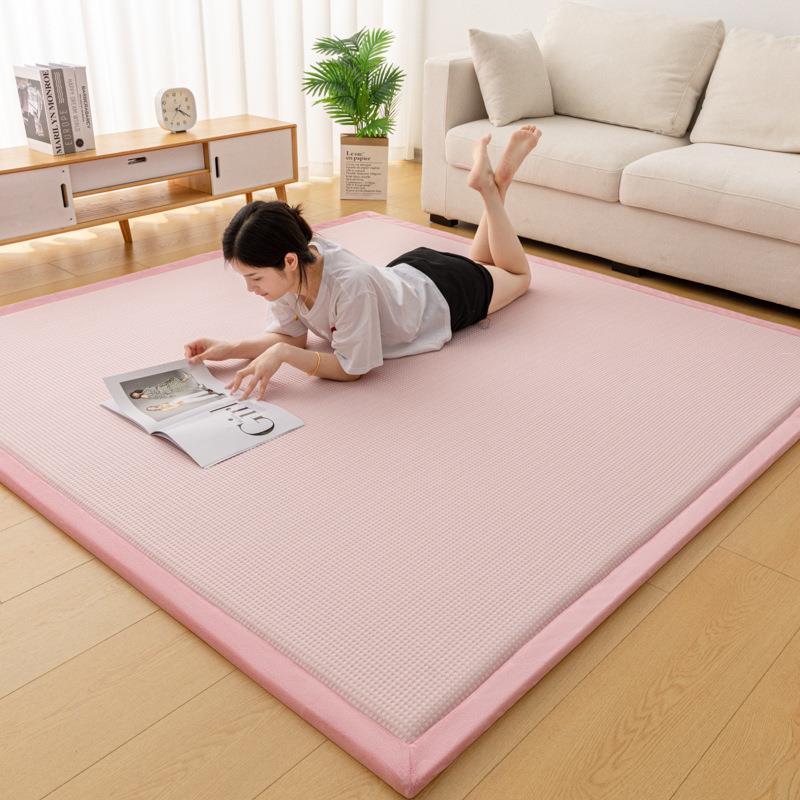 家用新儿款榻榻米豆席床四季通用软垫子午睡打豆地铺童das3254爬