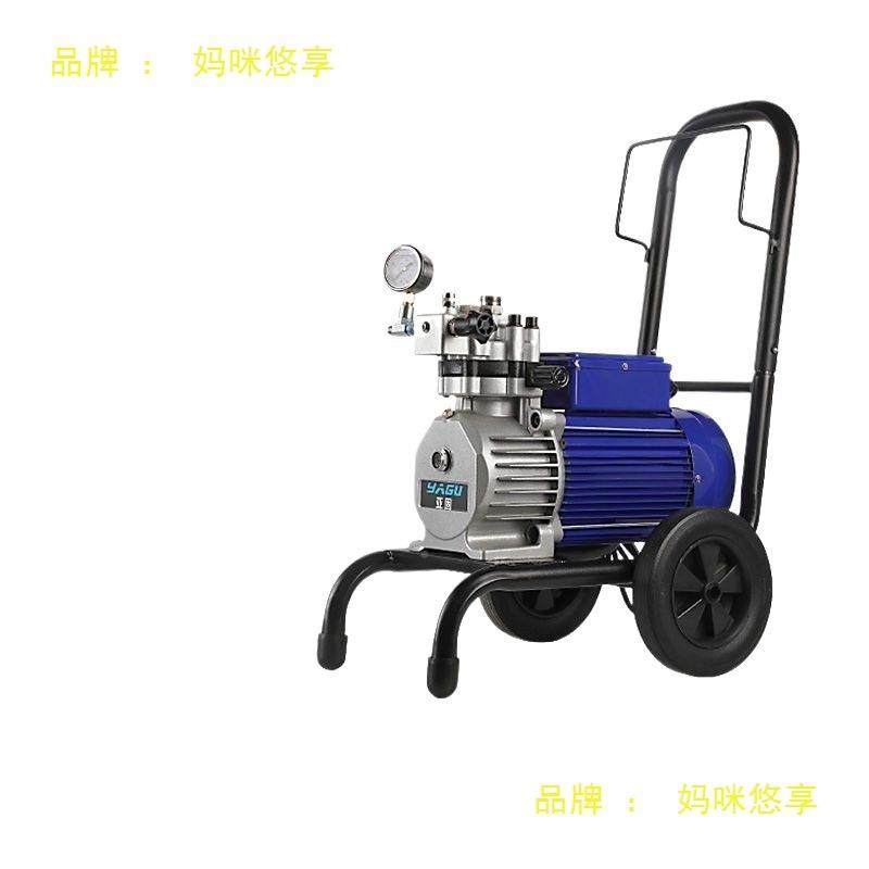 真石防漆腻子喷涂机大功率泥190砂浆火喷机外墙新款多水功能涂涂