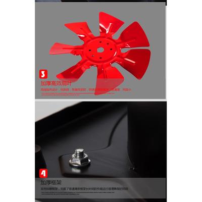 功率厨房大气扇14DCE寸商用排风扇业高速抽风机窗排式油烟工换气