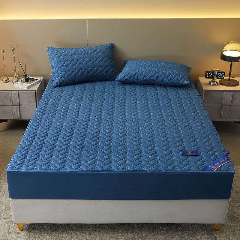 隔防水尿六面全包床笠夹纯席梦思床套色乳胶床垫保护套LD棉防尘套