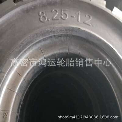 现货供应恒进8.25-12叉车实心轮胎825-12工业实心轮胎