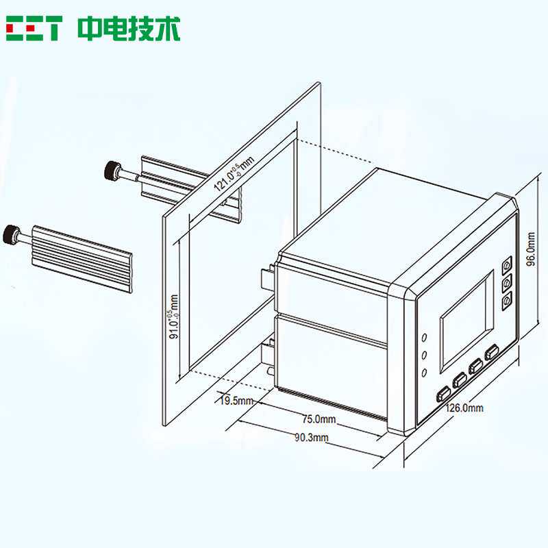 中电iRelay50-G光伏防孤岛保护装置 光伏发电/储能系统/微电网