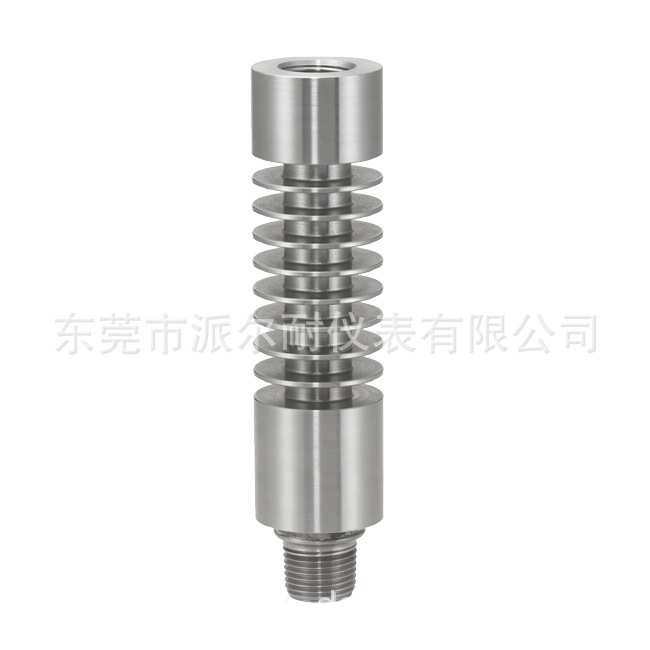仪表周边附件生产销售冷凝散热器不锈钢压力表缓冲弯管卡箍阻尼器