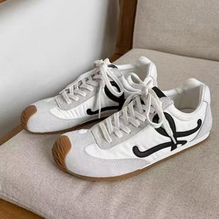 【特价】罗意薇高配版休闲鞋德训鞋老罗家里外全真皮小白鞋英伦风