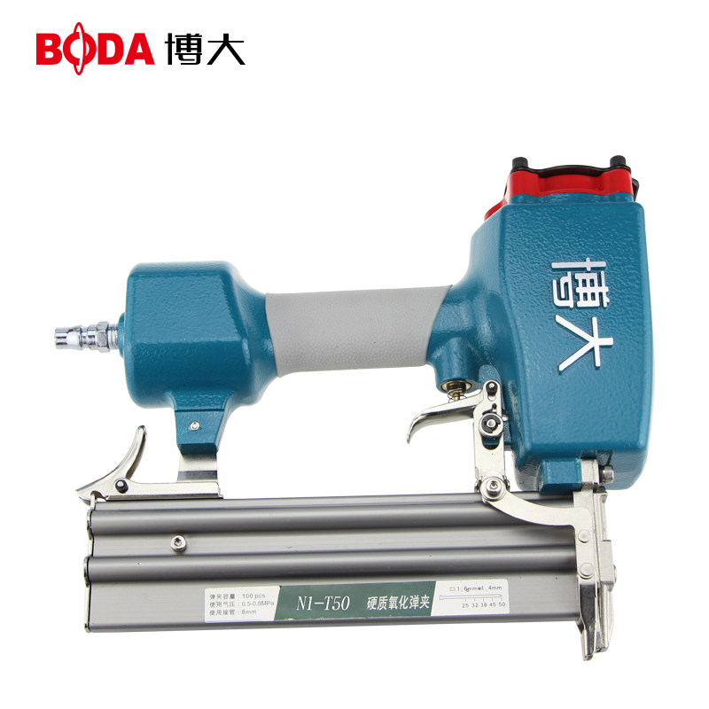 博大气钉枪F30T50直钉枪ST64钢钉枪蚊钉枪木工气动钉线槽装修工具