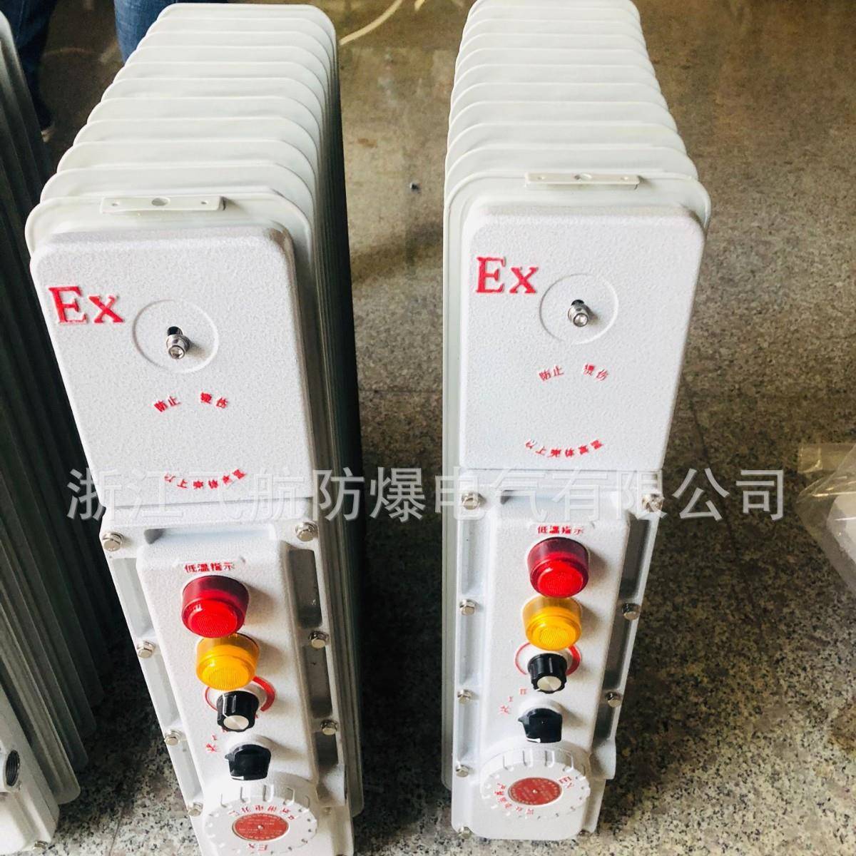 防爆电热油汀1500W2000W工业电暖器380v化工石油取暖器13片