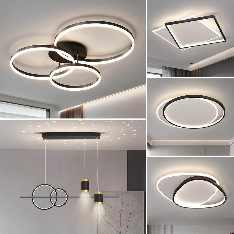 极简圆环客厅主灯吸顶灯现代简约大气2024新款灯具组合全屋套餐,金属材料及制品,金属加工件/五金加工件,淘宝优惠券,粉丝福利购,淘宝优惠卷