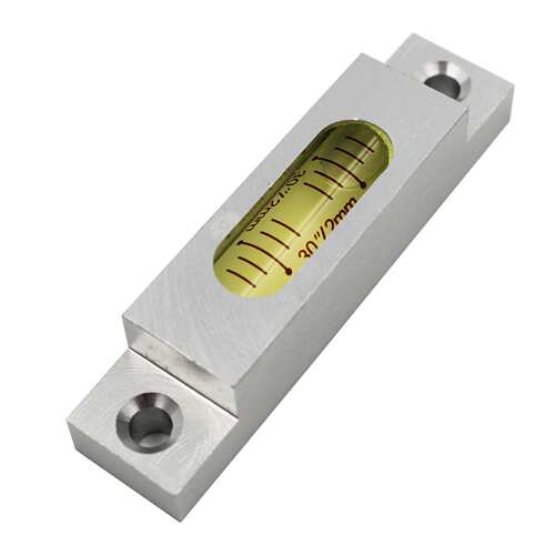 水平泡珠小型水平尺水泡配件水平气泡水准泡66x15x14mm30秒