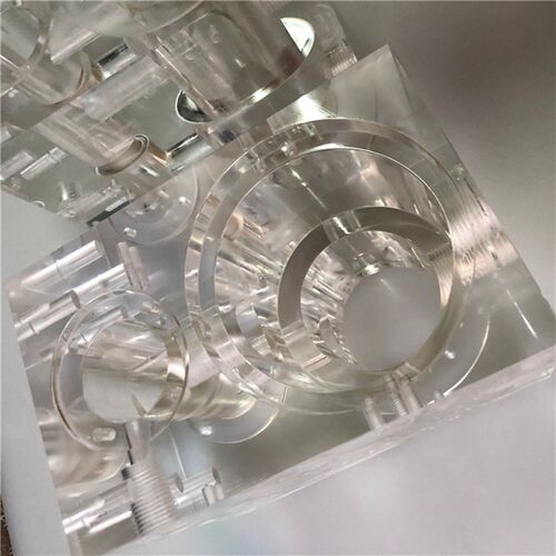 定制超厚有机玻璃板防静电PMMA板阻燃亚克力厚板裁切 雕刻CNC加工