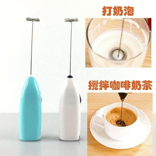 电动打奶泡器不锈钢打奶器家用花式咖啡牛奶搅拌机拿铁卡布奇诺