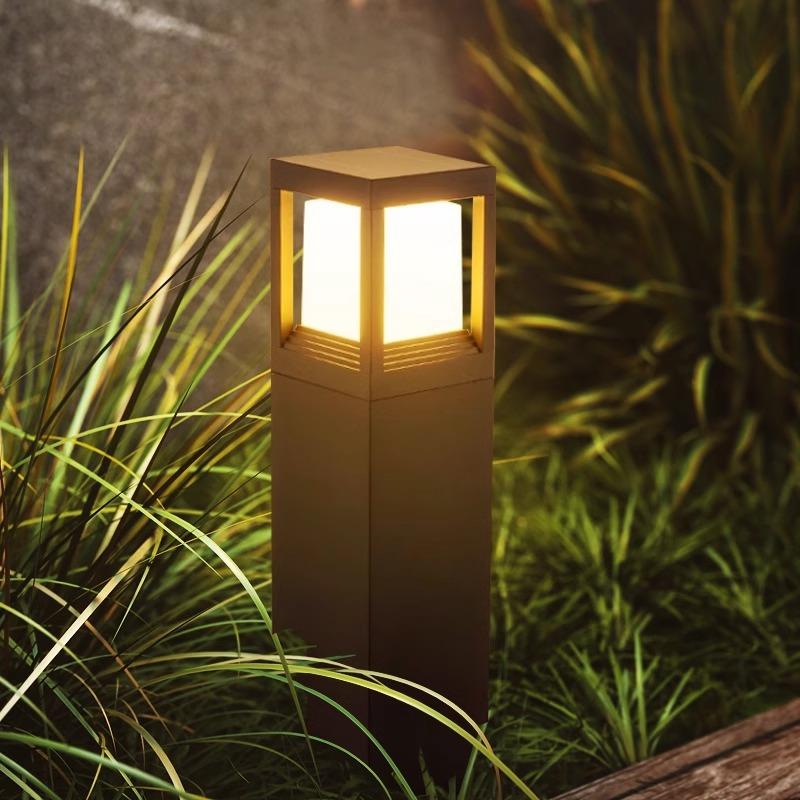 LED太阳能草坪灯草地灯小区户外防水庭院灯花园别墅装饰地插柱灯