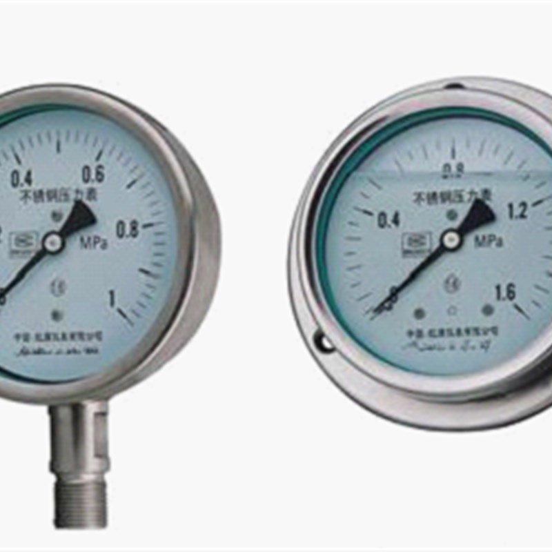 Y-60B-F,Y-6k0B-FZ,Y-63B-F,Y-63B-FZ不锈钢压力表 防腐型压力表