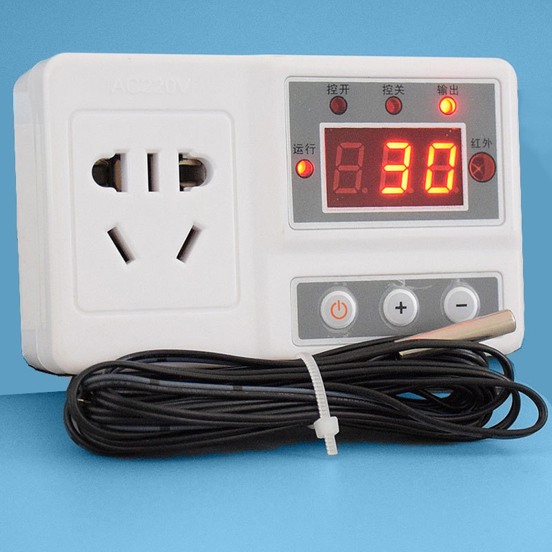 贝龙HS-634水泵温p控器升降温两用温控仪表宠物养殖专用电子温控