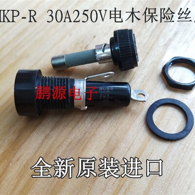 美国进口BUSS HKP 30A 250V电木保险丝座 进口原装 6X32MM 6*30M
