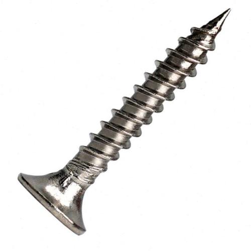 304不锈钢干壁钉M3.5十字沉头自攻丝防腐木墙板钉  头部带钢印304