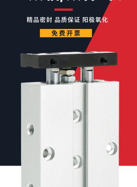 双轴双杆夹具小型气缸 TN25*10-15-20-25-30-40-50-75-80-90x100S