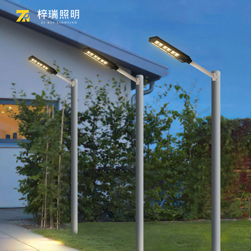 路灯户外高杆灯防水草坪灯太阳能庭院灯花K园别墅道路灯户外灯家