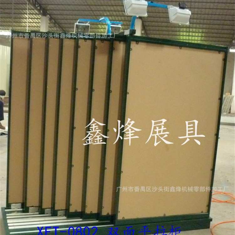 厂家直销瓷砖推拉柜墙砖300600平推式展架推拉门木地板石材展示柜