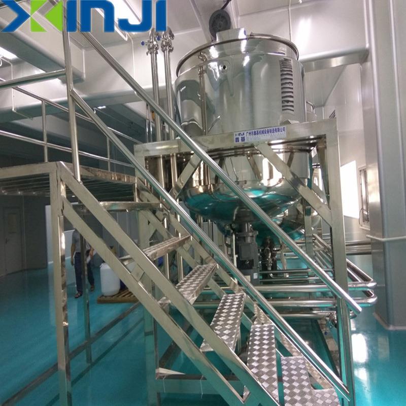 化工搅拌机，不锈钢夹层搅拌罐，洗发水洗洁精洗手液生产设备