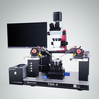 手动探针台测试晶圆IV光电流测试Mapping探针座-搭配体式显微镜