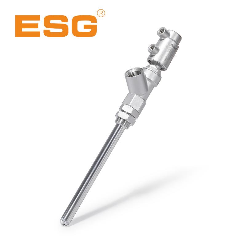 ESG阀门-1AD系列不锈钢16材质外密封灌装阀/灌装嘴气动角座阀