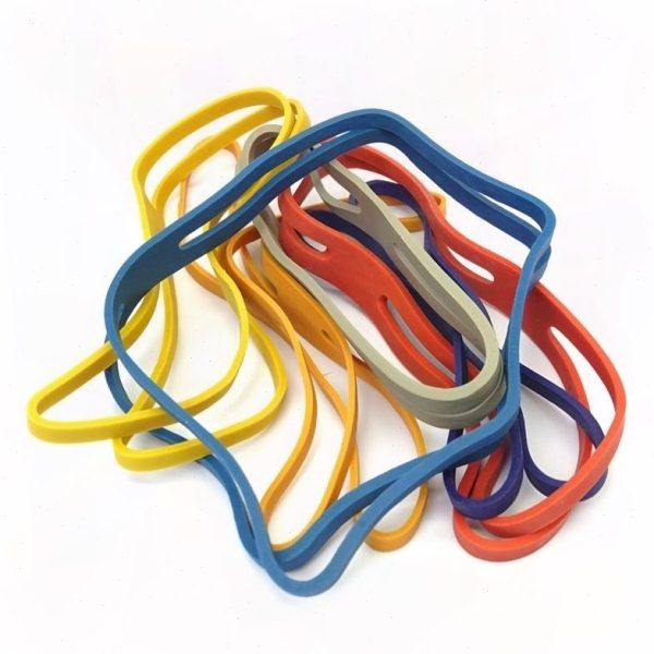 十字橡皮筋彩色X型橡胶捆绑带 工字固定绑带高弹力耐高温橡胶束带