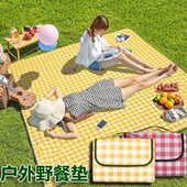 户外露营野餐垫防潮垫加厚野餐布便携防水野炊郊游帐篷垫春游垫子