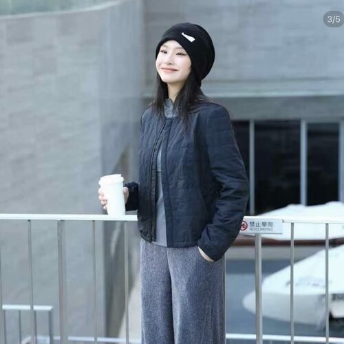 AMASS阿玛施简约棉服外套女棉袄