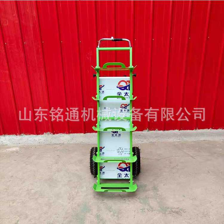 厂家现货水桶爬楼搬运车 家电家具自动上楼车 手扶式电动爬楼车