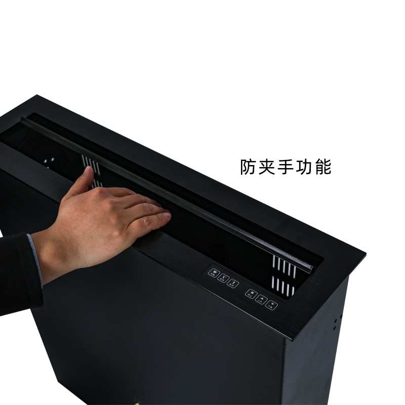 托克拉克22寸液晶显示屏升降器电动会议桌教室智能显示器升降厂家