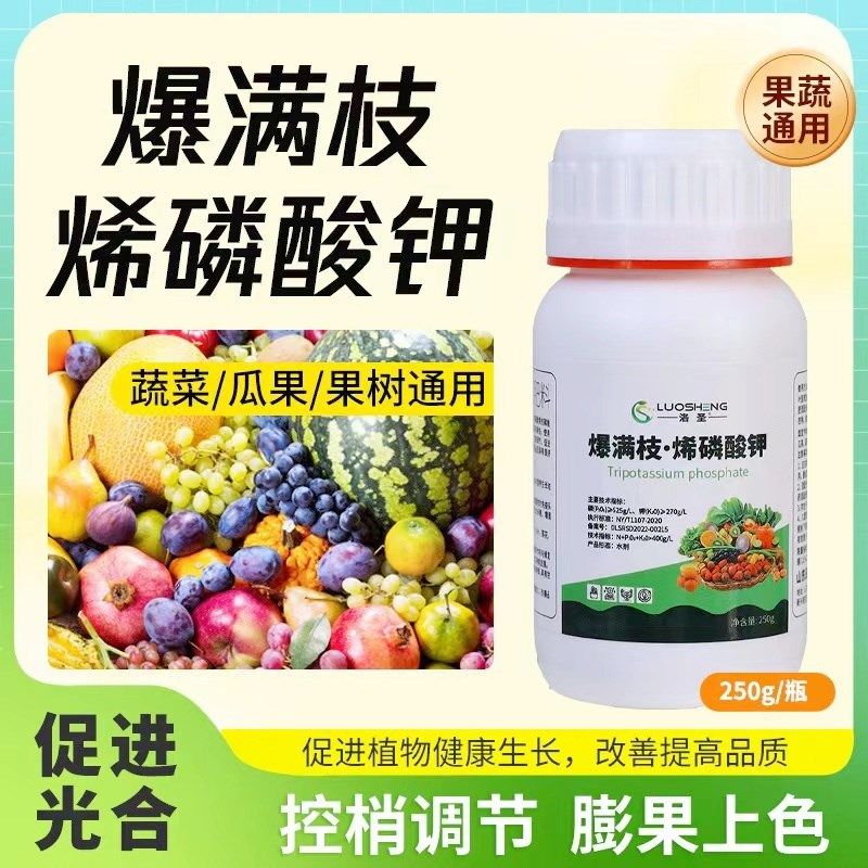 果蔬蔬菜瓜枝枝爆满花满枝膨果增甜控旺控梢抗病杀菌烯磷酸钾肥料