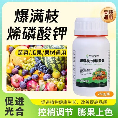 果蔬蔬菜瓜枝枝爆满花满枝膨果增甜控旺控梢抗病杀菌烯磷酸钾肥料