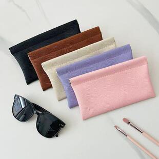 弹片收纳包自动封口现金存钱包简约手抓包商务长款票夹大钞零钱包