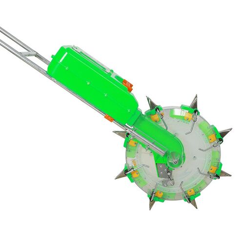 新款多功能农用手推式施肥神器玉米追肥机器小型滚筒式深施肥机器