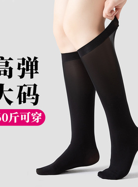 中筒长筒丝袜女春秋冬季薄款小腿袜高桶及膝半截袜子胖妹加肥大码
