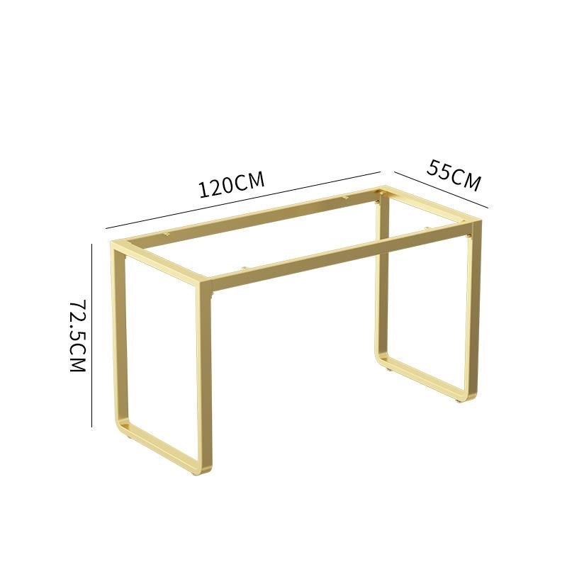 可定制铁艺圆弧形岩板桌架桌腿支架书桌吧台搭边脚餐台脚支撑底座